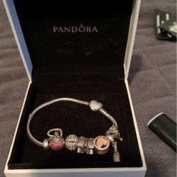 Pandora Bracelet W/charms