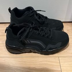 Comfortable Every Day Shoes, All Black Hard To Get Dirty Size 8