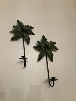 Home Interiors Palm Sconces