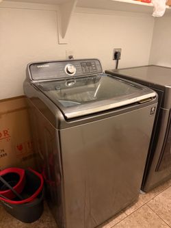 Washer and dryer