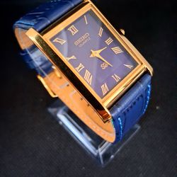 Seiko Super Slim Men's Vintage Stainless Steel Watch RARE