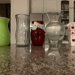 $10 For 5 Vases Or $2 For Each Vase