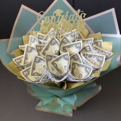 Money Flower Bouquet 