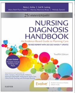 Nursing Diagnosis Handbook, 12th Edition Revised Reprint with 2021-2023 NANDA-I® Updates