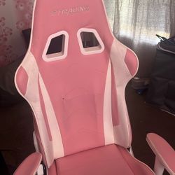 Pink GT Racing Chair