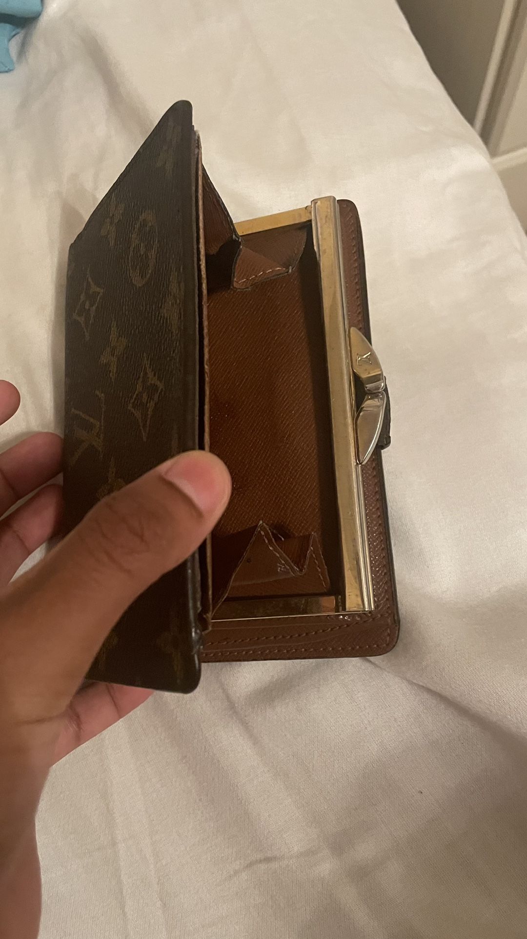 Small Monogram Louis Vuitton Card Holder Wallet