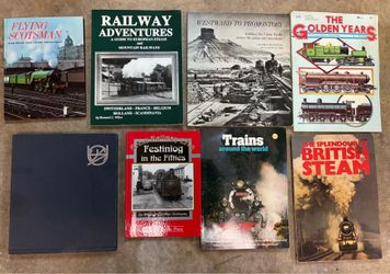 Collectible Railroad book collection