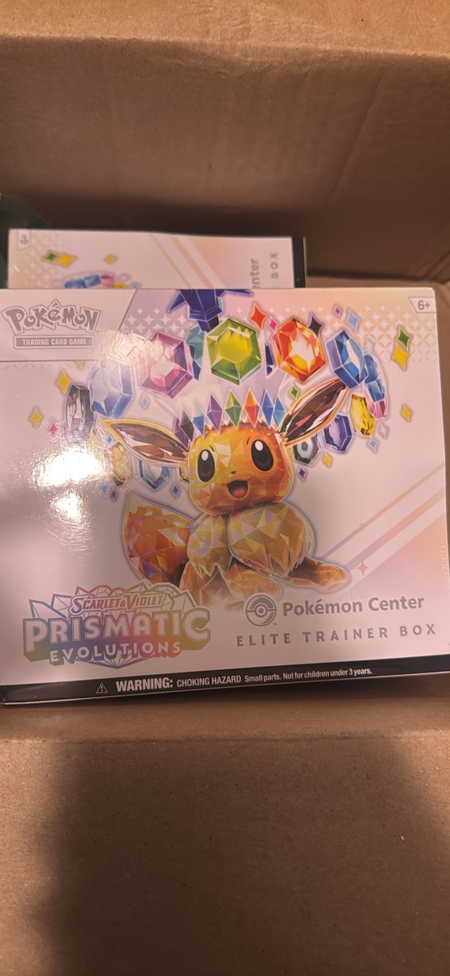 Pokemon Center Prismatic Evolutions Elite Trainer Box ETB