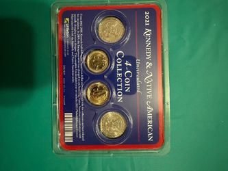 2021 Sacagewa and Kennedy coin set