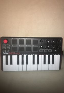 Akai MPK mini studio keyboard