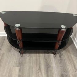 3-tier Glass TV Stand