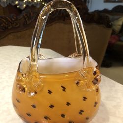Vintage Murano Glass Purse 