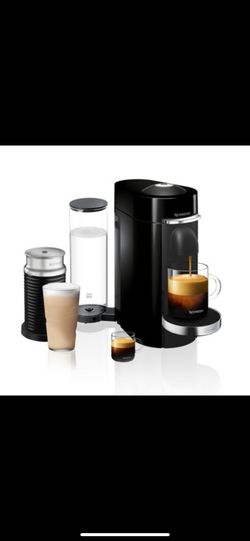 Nespresso VertuoPlus Deluxe + Aeroccino3 Frother (New/Unused) ENV150BMAE