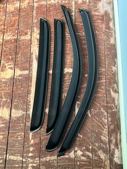 Chevy 1500 silverado window Rain Guards (Set of 4)