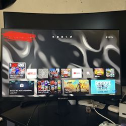 24 inch sansui gaming monitor with optional monitor mount