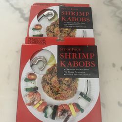 Silver Round Shrimp Kabobs