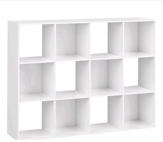 12 CUBE Organizer Shelf - WHITE {Brand New In Box}