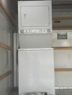 Frigidaire stacked washer/dryer laundry center