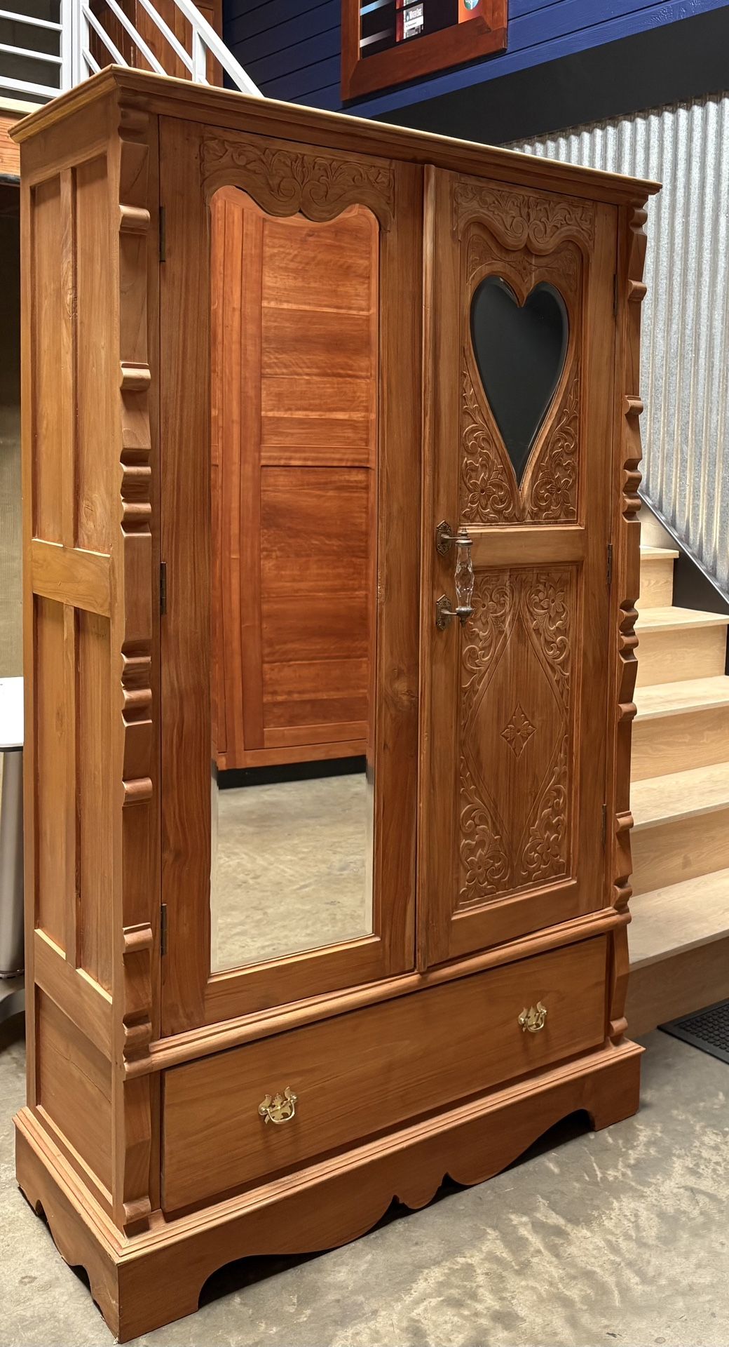 Teak Armoire