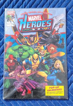 Marvel Heroes pop-up calendar