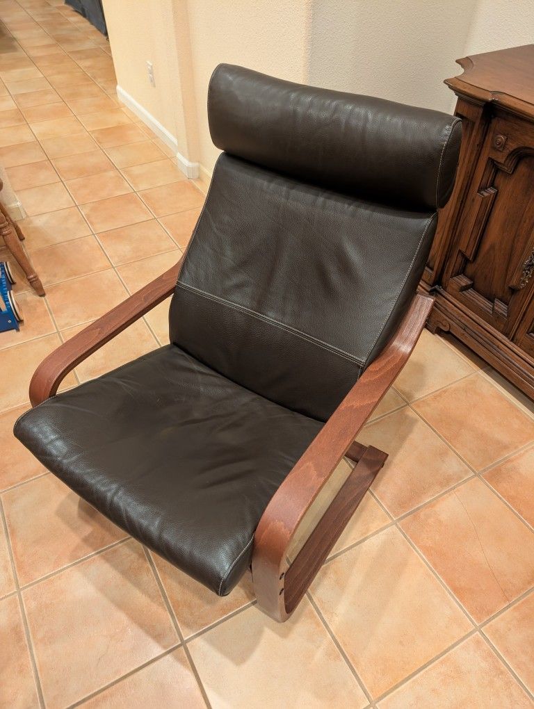 Ikea POÄNG Chair (Leather)