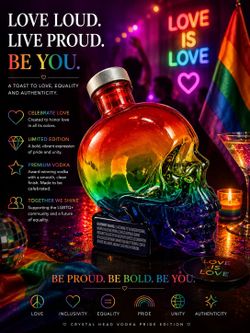 Crystal skull pride Edition - Celebrate Every color of You!