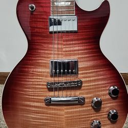 Gibson USA Les Paul HP2 AAA FlameTop W/TSA Gibson Aluminum Flight Case, Case Candy And Paperwork 