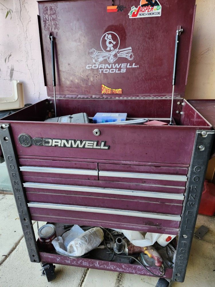 Cornwell Flip Top Rolling Tool Cart