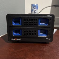 Cenmate Two-bay USB External Hard Drive Enclosure