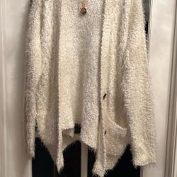 White Sweater Large New With Tags 