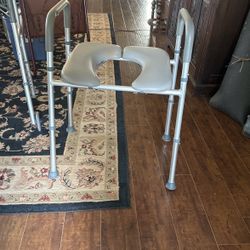 Toilet Seat Riser For Seniors Or Injured