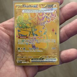 Pokemon pikachu ex