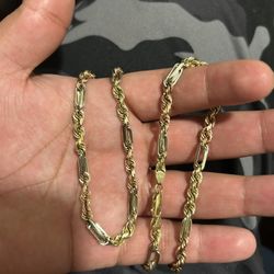 14k Gold Milano Chain 