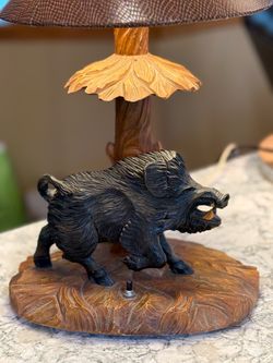 Wild Boar Lamp