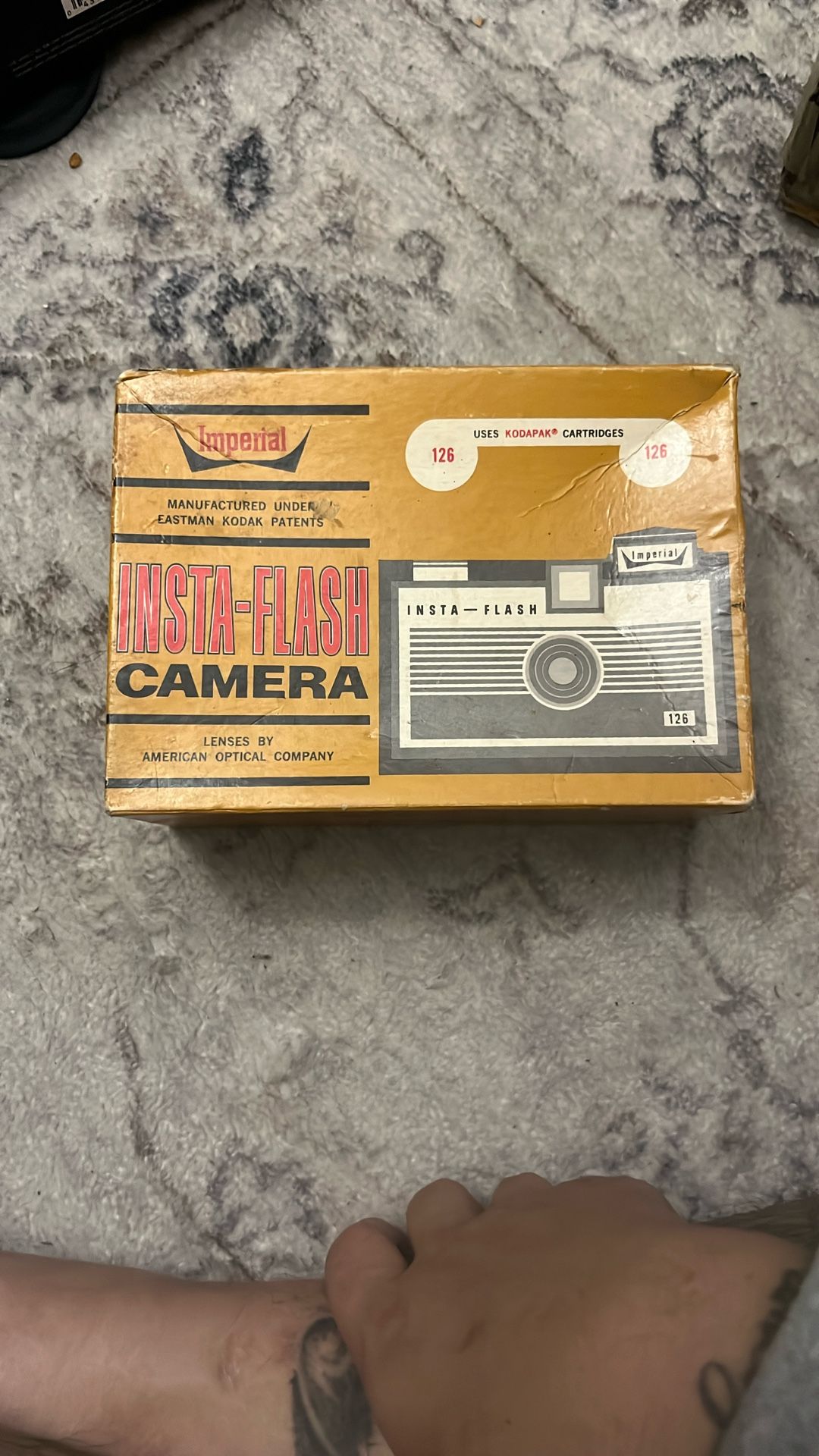 Vintage Imperial Insta-Flash Camera (1960s) – With Original Box