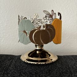 Pumpkin Ring 3-Wick Candle Holder 