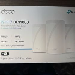 Tp-Link Deco Wi-Fi 7 Home Mesh System