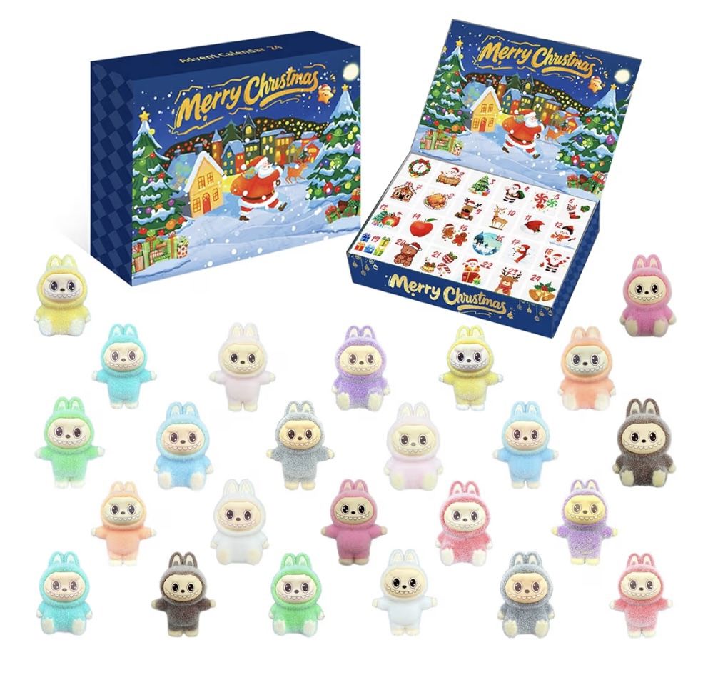 Brand New Advent Calendar 2025 for Kids – 24-Day Christmas Countdown Calendar with , Holiday Toy Figures, Collectible Surprises