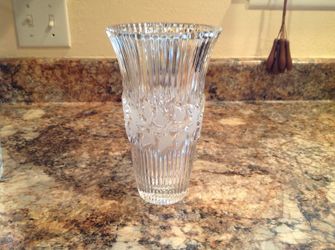 Small crystal vase