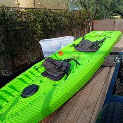 Tandem 2 Seater KAYAK AND GEAR