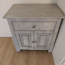 Cute Grey Cabinet /Side / End Table