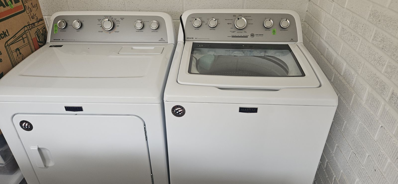 Maytag Whirlpool Washer & Dryer 