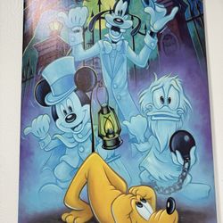 Hitchhiking Pals 23x15.5 Disney Fine Art by Tim Rogerson.