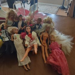 Vintage Barbie Doll Set