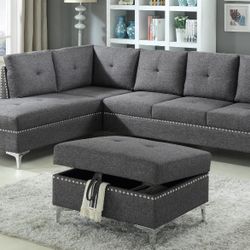 Astra Gray Sectional

