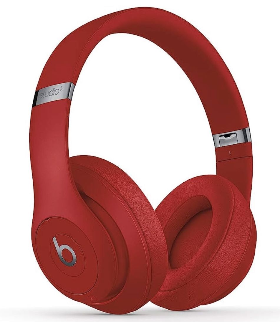 Beats Studio3 Wireless Noise Cancelling Over-Ear Headphones - Apple W1 Headphone Chip, Class 1 Bluetooth, 22 Hours of Listening Time, Built-in Micro