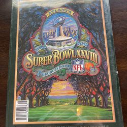 Super Bowl 28 Program