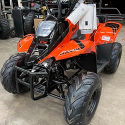 110cc Four Wheeler New Warranty Automatic Financing Options Kids Size Cuatrimoto Nueva Automática 