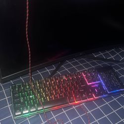 Sky tech Gaming Keyboard  With Rgb Full Sized All Keys