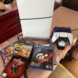 PlayStation five + games